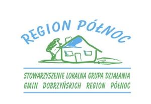 Logo Stowarzyszenia Lokalna Grupa Działania Gmin Dobrzyńskich Region Północ